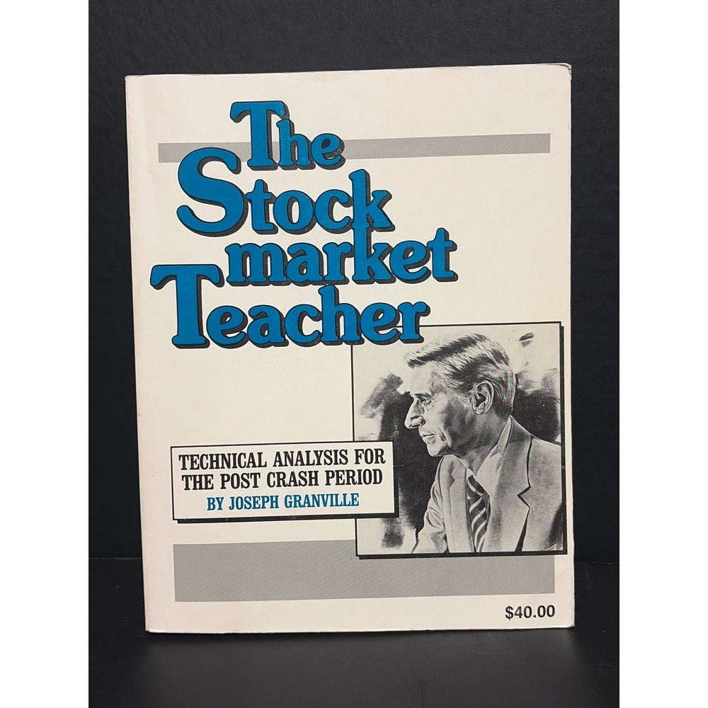 RARE 1988 The Stock Market Teacher Joseph Granville 1st Print Technical Analysis